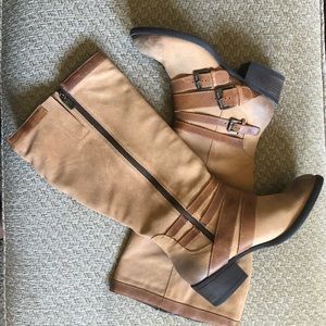 Tall all leather boots!!!!!